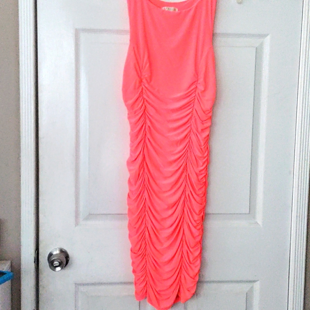 Neon Orange dress